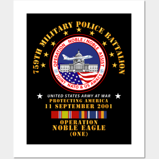 759th Military Police Bn - 911 - ONE w SVC - Seal Posters and Art